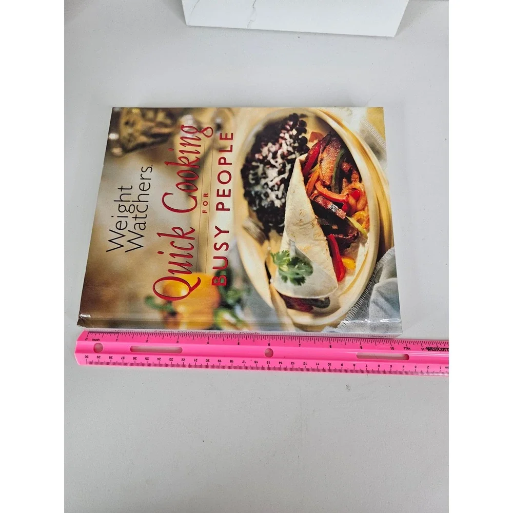 Weight Watchers Quick Cooking for Busy People Hardcover‎ Cookbook 1999